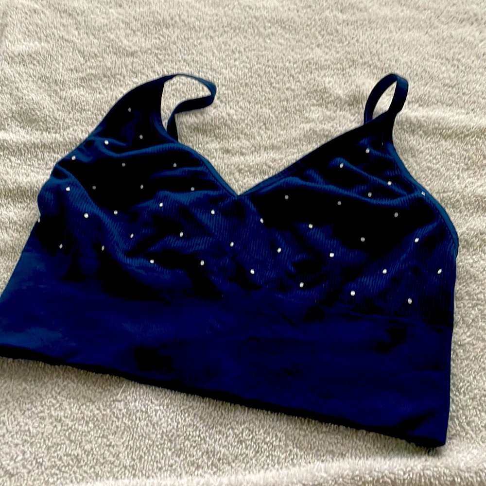 navy bra